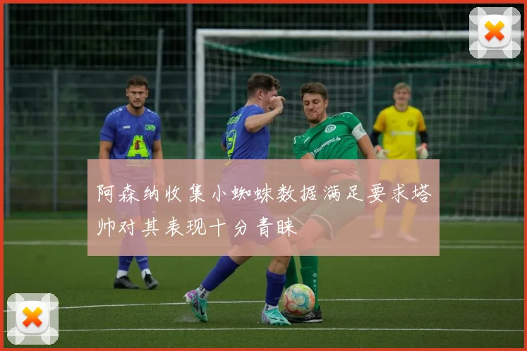 阿森纳收集小蜘蛛数据满足要求塔帅对其表现十分青睐